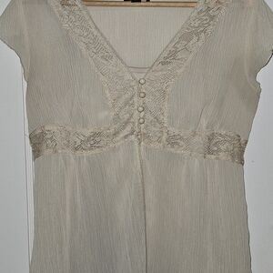 Byer California Cream Blouse